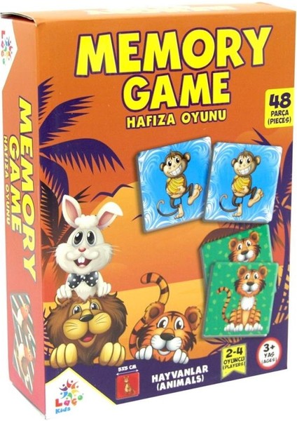 LC7230 Laço, Hafıza Oyunu - Hayvanlar / +3 Yaş