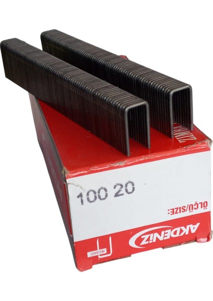 100 Serisi 20 mm 10020 Zımba Teli 1 Kutu 675 Adetli
