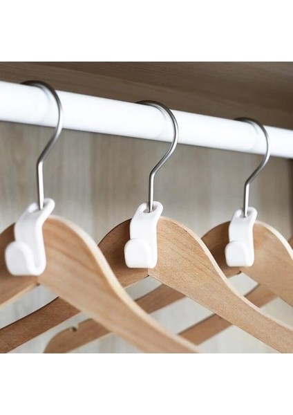 20 Adet Pratik Gardrop Askısı Çoklayıcı Aparatlar - Dolap Askı Çoklayıcı indirimleri