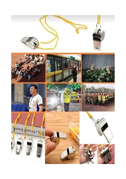 Metal Düdük - Hakem Düdüğü - Deprem Düdüğü - Kamp Düdüğü modelleri