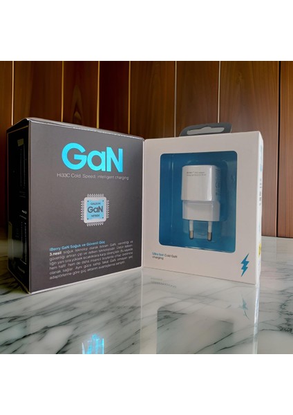 33W Ultimate Gan Type C Şarj Başlığı (Kvk Garanti)