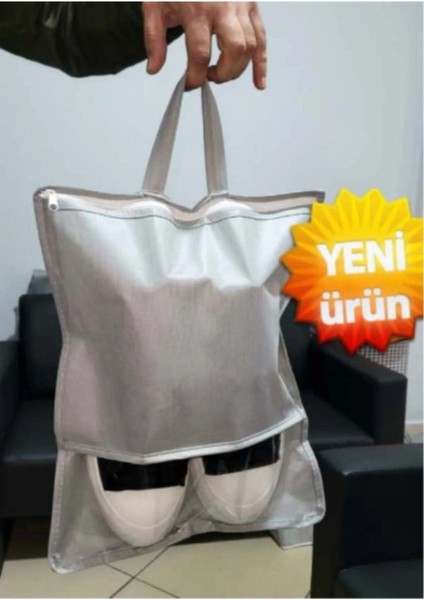 3 Adet Pencereli Valiz Içi Ayakkabı Taşıma Çantası Seyahat Düzenleyici Ayakkabı Terlik Hurcu fiyatları