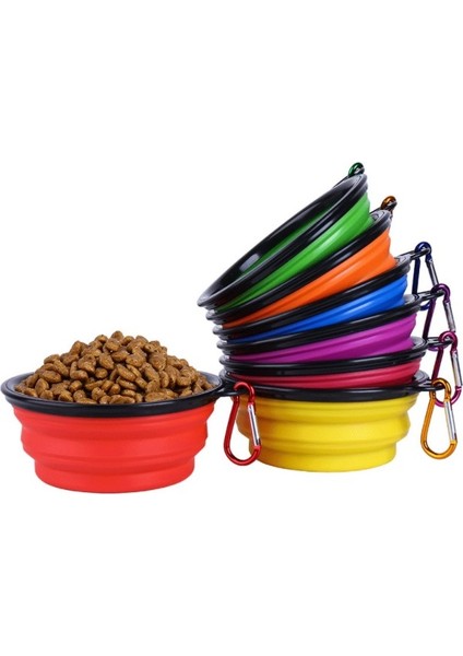 Portatif Mama Kabı Katlanabilir Evcil Hayvan Su Kabı modelleri