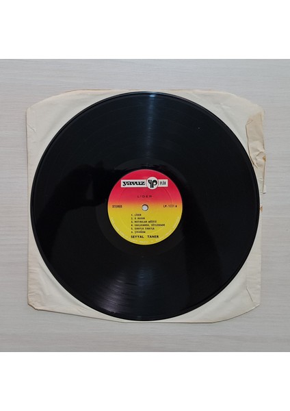 - Lider - 1981 - Dönem Baskı Plak - Longplay - Lp
