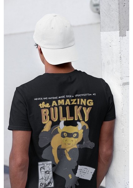 The Amazing Bullky Baskılı Unisex Tişört
