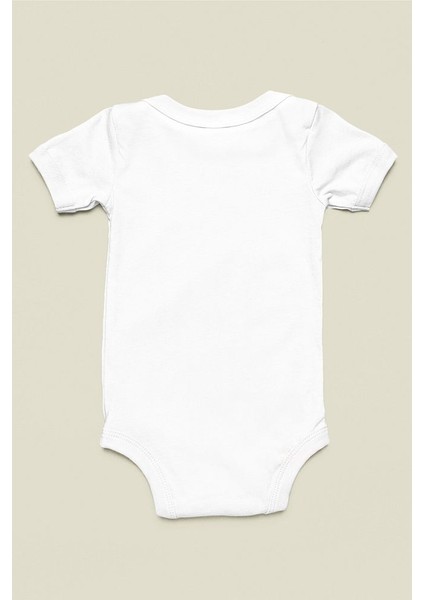Yemek Ye, Uyu, Sevimli Ol, Tekrar Et Yazılı Pamuklu Yumuşak Unisex Çıtçıtlı Body Zıbın