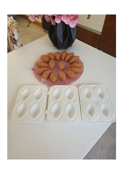 Pratik Içli Köfte - Dolgulu Kurabiye Yapma Aparatı 3 Parça modelleri