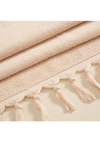 Bej el havlusu 30x40 cm, yumuşak dokulu, pamuklu, tekli kullanım fırsatları