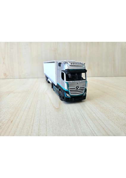 25 cm uzunlukta 1/64 Gri Mercedes Actros Mp5 Tır Maketi fiyatları