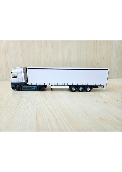 25 cm uzunlukta 1/64 Gri Mercedes Actros Mp5 Tır Maketi fırsatları