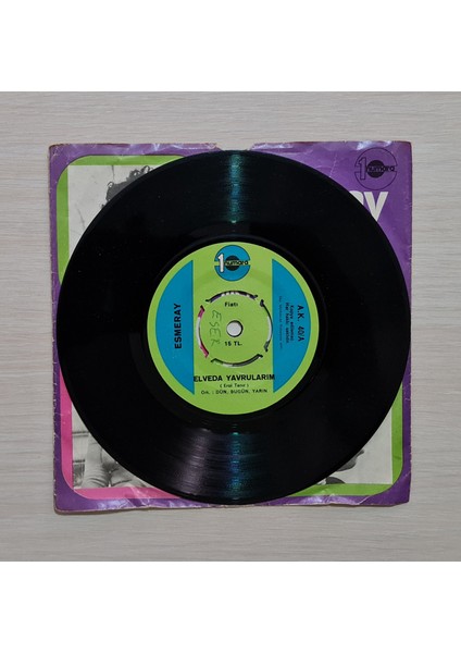 - Elveda Yavrularım - Ilk Muhabbet - 1974 - Dönem Baskı Plak - 45LIK - Kırkbeşlik modelleri