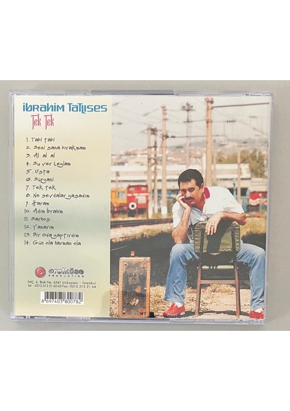 Ibrahim Tatlıses Tek Tek CD (Orjinal Dönen Baskı) fiyatları