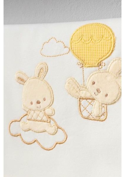 My Baby Kumsal % 100 Coton 10 Lu Hastane Çıkışı Yeni Sevimli Balonlu Tavşan Desenli 10110 fırsatları