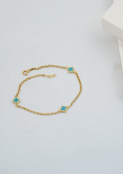 Yoncalı 14 Ayar Altın Spor Bileklik modelleri