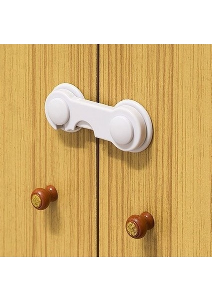 Bebek Çocuk Güvenliği Çekmece ve Dolap Için Kendiliğinde Yapışkanlı Vidasız Kapak Kilidi fiyatları