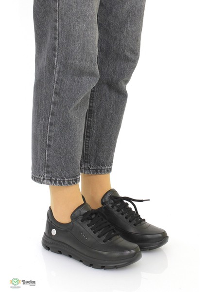 Kadın Ortopedik Günlük Deri Spor Sneaker Ayakkabıı M26YA3395