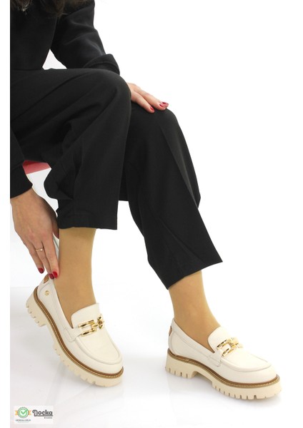 Kadın Deri Ortopedik Loafer Günlük Ayakkabı M26YA3695 modelleri