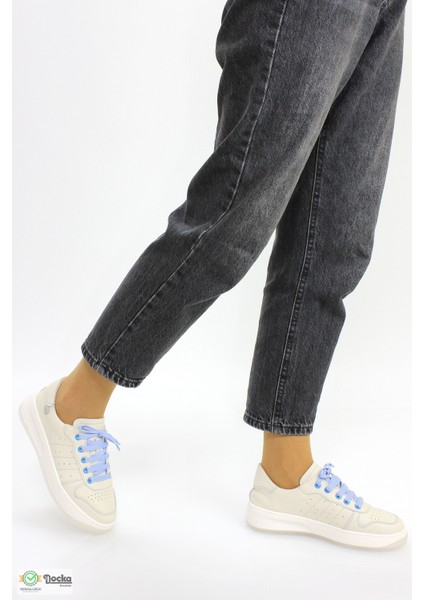 Kadın Ortopedik Günlük Deri Spor Sneaker Ayakkabıı M26YA435 fiyatları