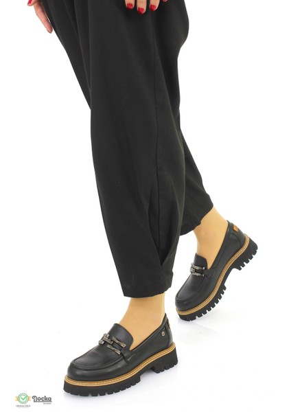 Kadın Deri Ortopedik Loafer Günlük Ayakkabı M26YA3695