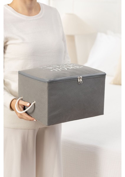 3'lü Gri Küçük Boy Baza Altı, Valiz Düzenleyici Hurç / 30 x 22 x 18 fiyatları