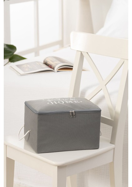 3'lü Gri Küçük Boy Baza Altı, Valiz Düzenleyici Hurç / 30 x 22 x 18 fırsatları