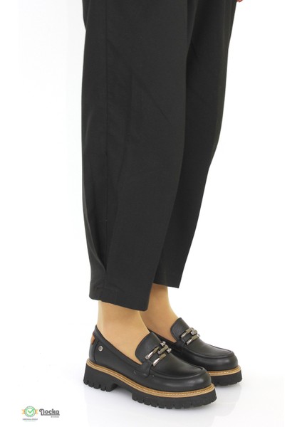 Kadın Deri Ortopedik Loafer Günlük Ayakkabı M26YA3695 fırsatları