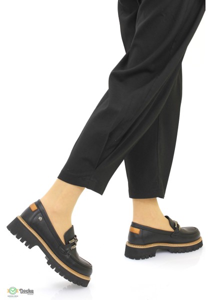 Kadın Deri Ortopedik Loafer Günlük Ayakkabı M26YA3695 indirimleri