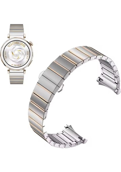Huawei Watch Gt 5 Pro 42MM/GT 5 41MM/GT 4 41 mm Uyumlu Paslanmaz Çelik Kordon