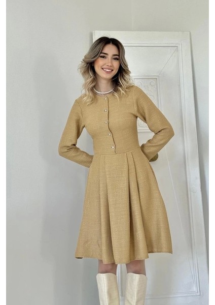 my Vizon Kısa Klasik Elbise