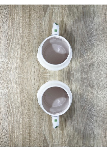 El Yapımı Seramik Kupa Kadın & Erkek / Göğüs & Göbek Çay Kahve Fincanı 2'li Mug Bardak modelleri