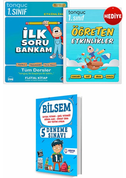 1. Sınıf Tüm Dersler Soru Bankası Ilk Soru Bankam + Bilsem Deneme