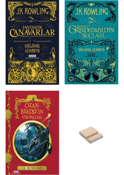 Fantastik Canavarlar - Grindelwald’ın Suçları ve Ozan Beedle’ın Hikâyeleri 3lü Set + Telefon Tutucu