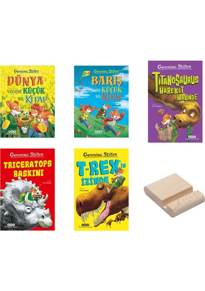Geronimo Stilton Fantastik Roman Seti + Telefon Tutucu