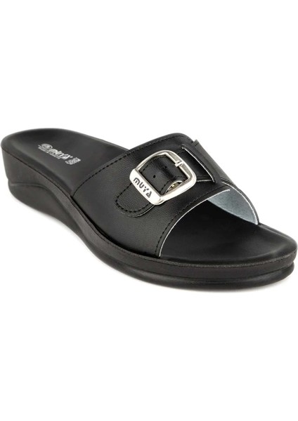 Golden Anatomik Tabanlı Tokalı Kadın Terlik fiyatları