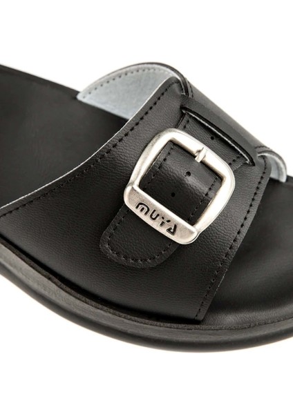 Golden Anatomik Tabanlı Tokalı Kadın Terlik modelleri