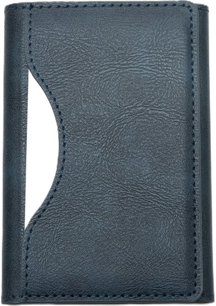 Magsafe Özellikli Lacivert Manyetik Kartlık Cüzdan 5 Bölmeli fırsatları