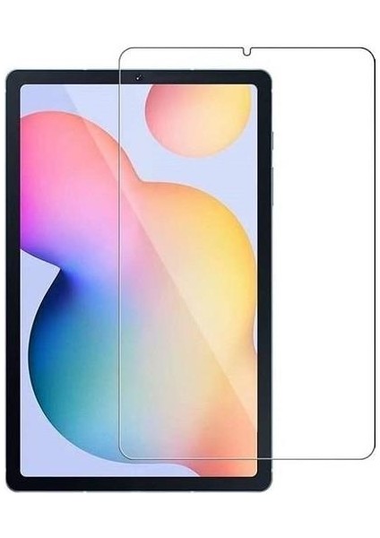 Samsung Galaxy Tab S6 Lite P613 (2022) 10.4" Döner Stand Deri Tablet Kılıfı - Ekran Koruyucu - Kırmızı