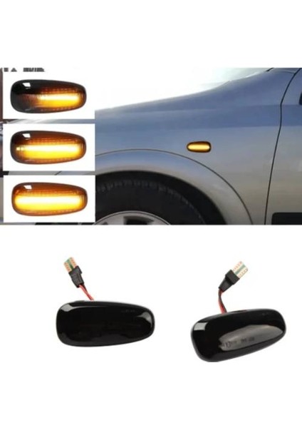 Opel Astra G LED Yan Sinyal Lambası Takımı Dot Sae 015 8619 fiyatları