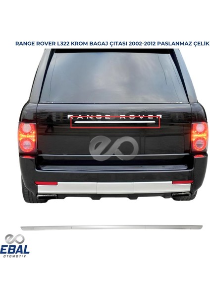 Land Rover Range Rover 3 L322 Krom Bagaj Çıtası 2002-2012 P.çelik