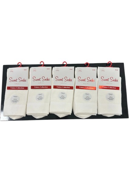 ÇRP015 Penye Kokulu Patik 5'li Çorap
