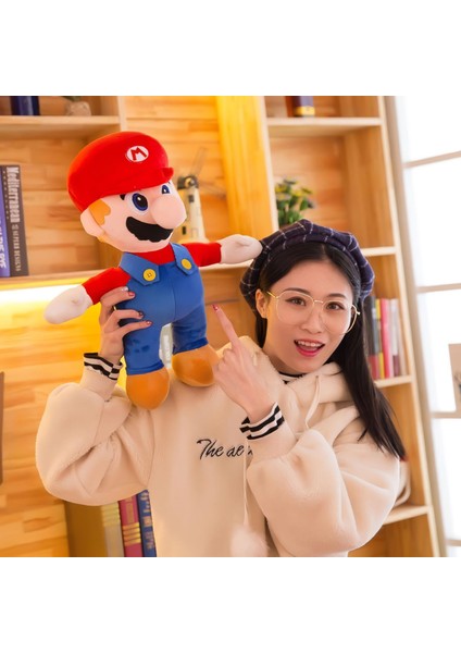 Ithal Kumaş Xl Boy Efsane Süper Mario Kardeşler Mario Luigi Peluş Oyuncak Uyku & Oyun Arkadaşı 50 cm fiyatları