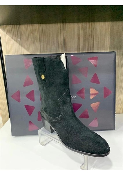 Z175074 Deri Bayan Çizme