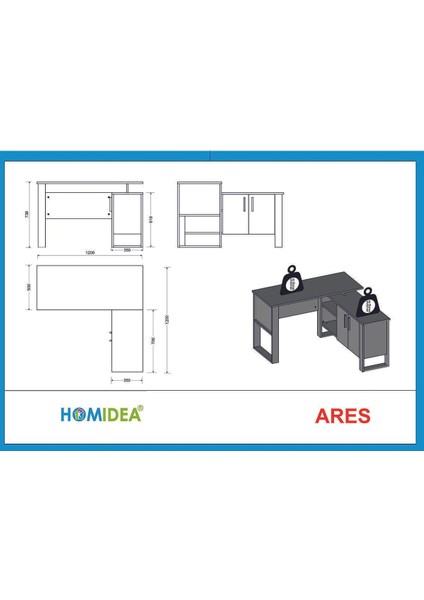 Ares Çalışma Masası fırsatları