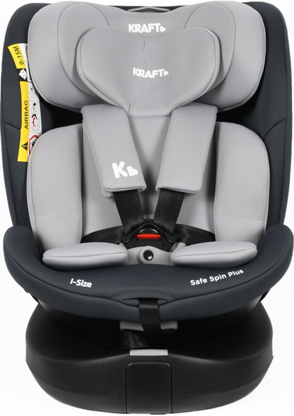 Safe Spin Plus I-Size Oto Koltuğu 0-36 kg Gri