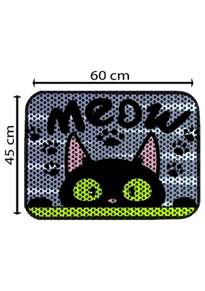 Chittoshop Kaymaz Silikon Kedi Tuvalet Paspası