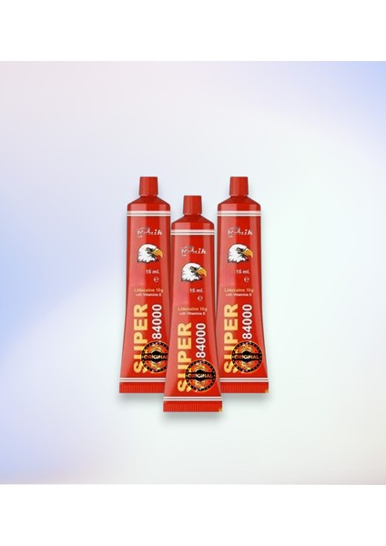 3 Kutu Kirmizi 84000 Özellikli Krem