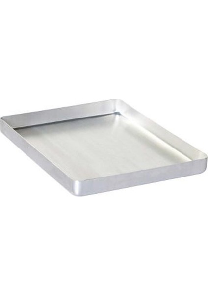 Dayanıklı ve hafif alüminyum baklava tepsisi 25x35 cm, gri renk fiyatları
