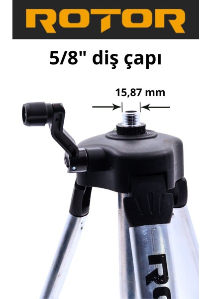 Laser Hizalama Tripodu Rotor 1m