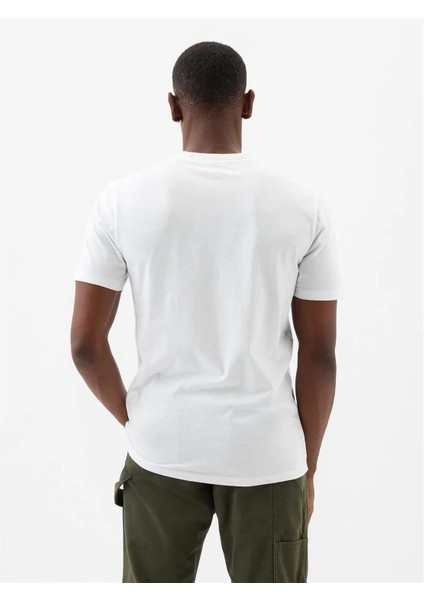 V-Everyday Soft Basıc Logo T Tişört modelleri