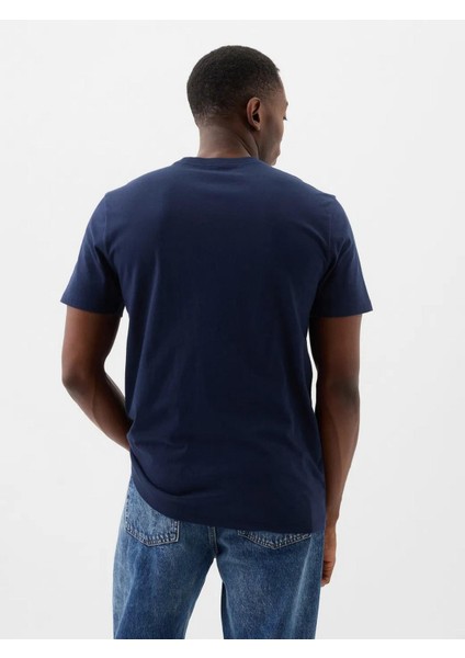 856659004 V-Everyday Soft Basic Logo T Erkek Tişört fırsatları